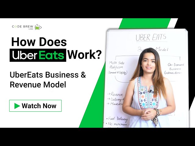 How Uber Eats Works and Make money 💲 in 2023? Uber Eats Business Model🏦