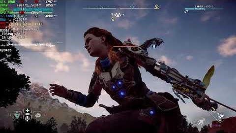 PC Horizon Zero Dawn (v 1.03 Update Patch Test) GTX 1060 60FPS Gameplay