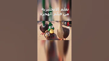 تعلم الانجليزية بطريقة التلقين السمعي من فيلم الهجرة 