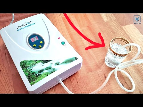 Purify water with oxygen and ozone - DIY generator from