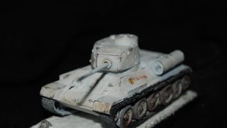 T34/85 model kit 1:76