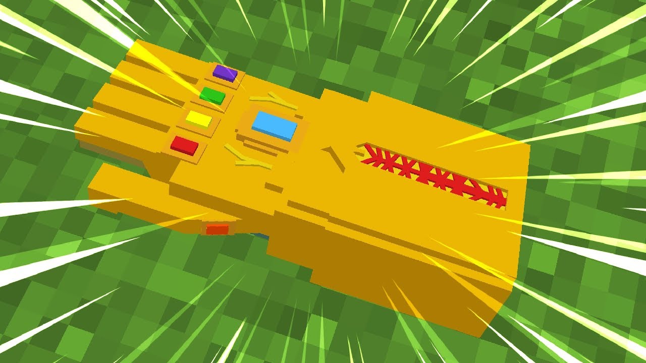 The Infinity Gauntlet In Minecraft Youtube - the infinity gauntlet in minecraft