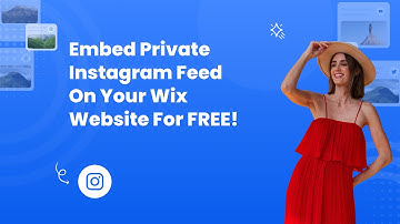 How to embed Private Instagram Feed on Wix?