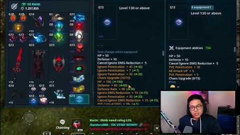 Korin Gear Showcase (November 3) | #cabalinfinitecombo