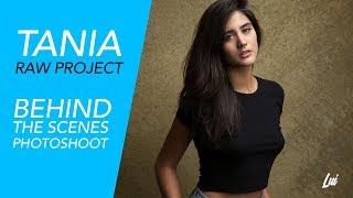 Bts Tania S. Raw Project Photo Shoot Canvas Backdrop