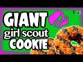 DIY GIANT Girl Scout Cookie, CORINNE VS COOKING #5