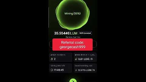 FREE Lumira Coin - MIRA Network - Referral Code: georgecash999