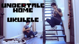 Video thumbnail of "Undertale - Home - UKULELE SPROUT - Cover - Duet"