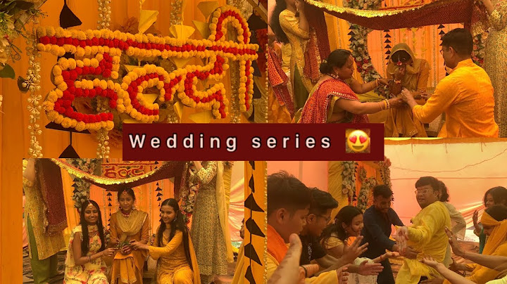Wedding series day 3😍| Haldi vlog | Uttarakhand wedding 🏔️❤️#haldi #uttarakhand #wedding #funny