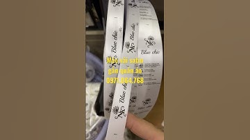 In tem mác quần áo giá rẻ, mác vải gắn cổ áo- tem in hướng dẫn sử dụng- IN MINH HÀ