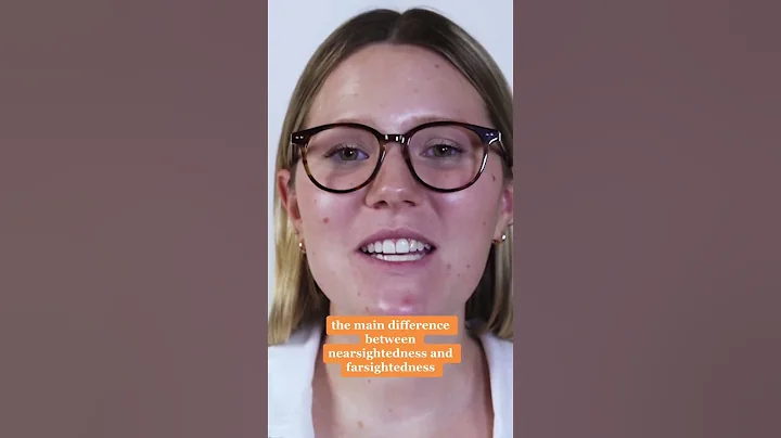 Nearsightedness vs farsightedness #eyes #optician #prescription #glasses #specs #myopia