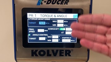 Kolver KDUCER- Angle Control w/ Torque Monitoring
