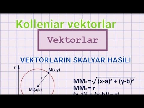 Video: İki eyni vektorun nöqtə hasili nədir?