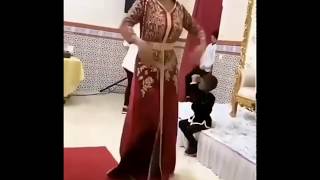 رقص مغربي مزه ناااار منزلي مع صحبتها