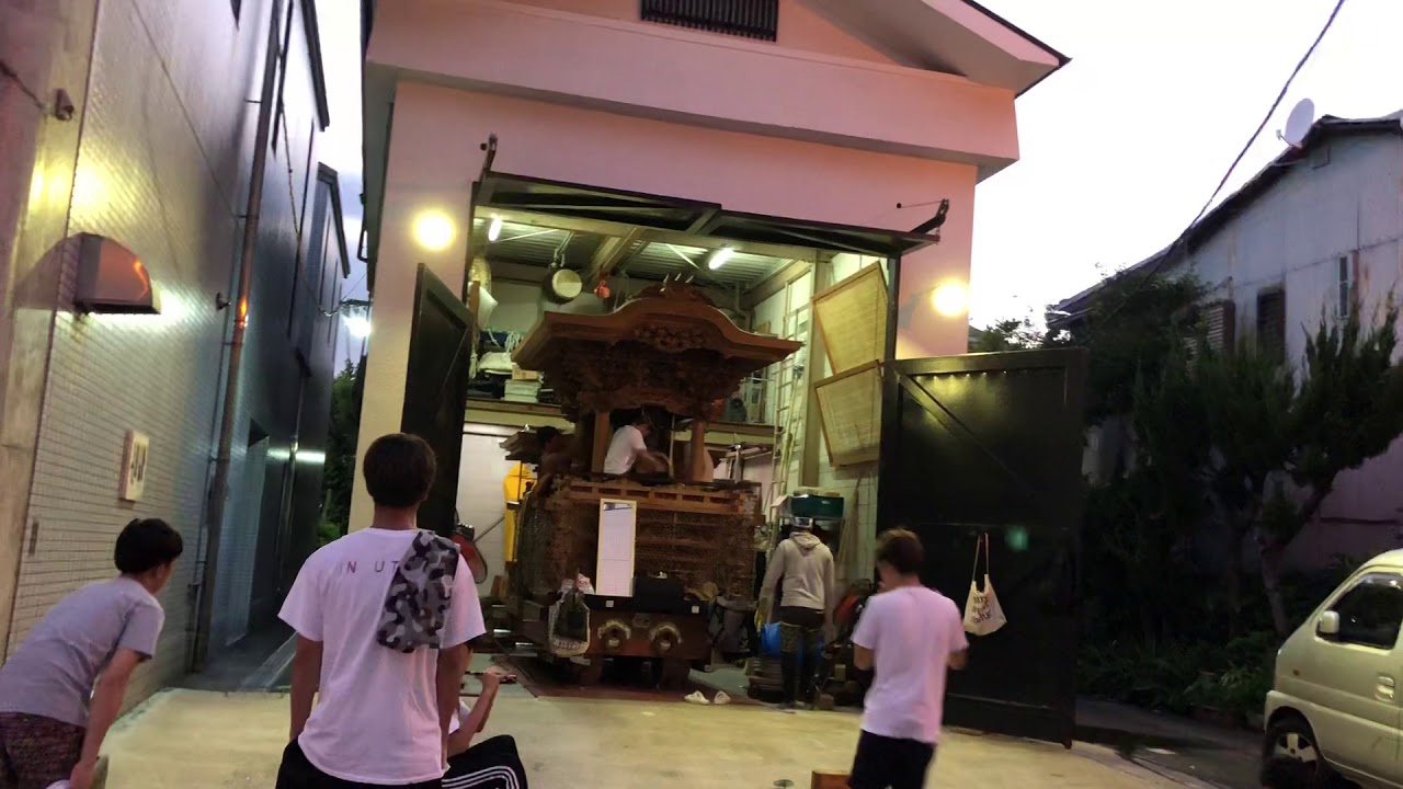 平成30年8月7日 旧市 堺町鳴物練習