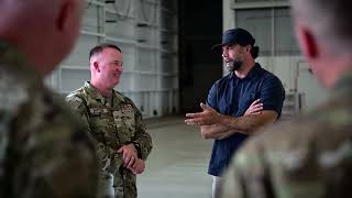 Under Secretary of the Air Force Matt Lohmeier tours Tyndall AFB