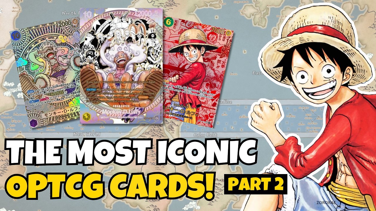 The Most Iconic Card in EVERY One Piece TCG Set! PART 2: OP10 to