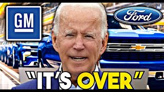 HUGE NEWS! Joe Biden WARNED To SHUT DOWN EVs Immediately!