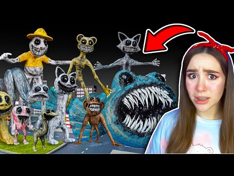 НЕ ВЗДУМАЙ ЛЕПИТЬ МОНСТРОВ ZOONOMALY 😱 в Реальной Жизни