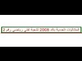 المتتاليات العددية باك 2008 لشعبة تقني رياضي رقم 2