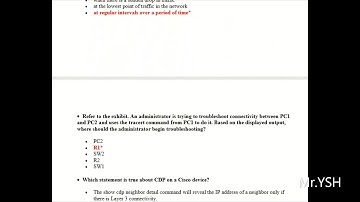 Cisco  CCNA 1 Chapter 11 v6 Build a Small Network | Exam Answers