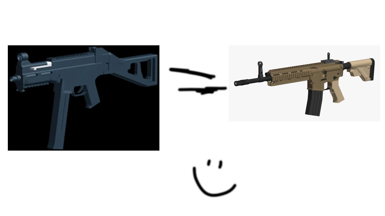 Ump 45 = Assault Rifle - YouTube