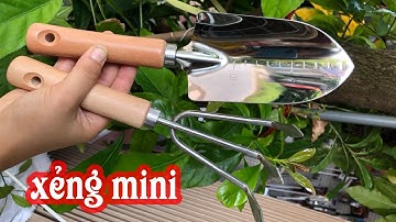 Bộ Dụng cụ Làm vườn mi ni bằng inox