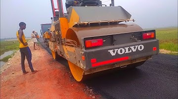 Skills Vibrator Roller Operator road foundation construction (CAT CS533E) #vibrator_machine. #jcb_3D