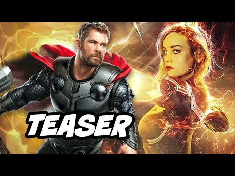 Avengers Endgame Captain Marvel Prequel Teaser and New Plot Synopsis Breakdown