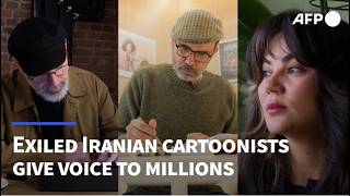 Exiled Cartoonists Give Voice To Iran's Silenced Millions | Afp