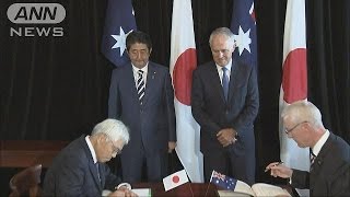 日豪首脳会談　ここでも中国念頭「強固に連携」確認(17/01/14)
