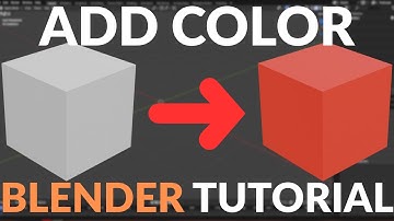 How to Add Color to Your Model in Blender (Easy Tutorial)