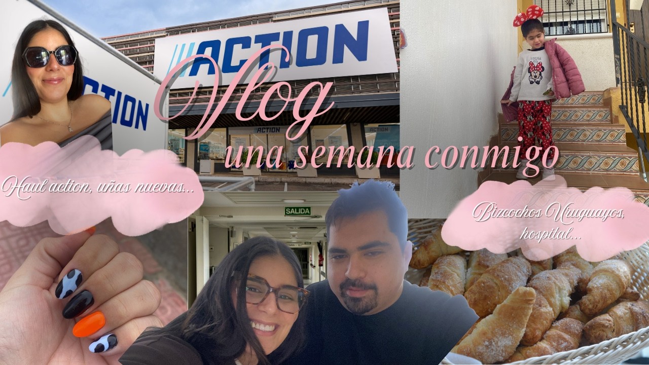 Vlog Semanal ✨ Pelo con Olaplex, haul Action, uñas nuevas y operación de Camilo