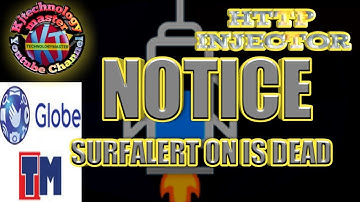 Notice to all GLOBE AND TM users for http injector