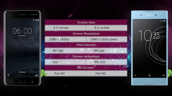 So sánh nokia 6 va xa1 năm 2024