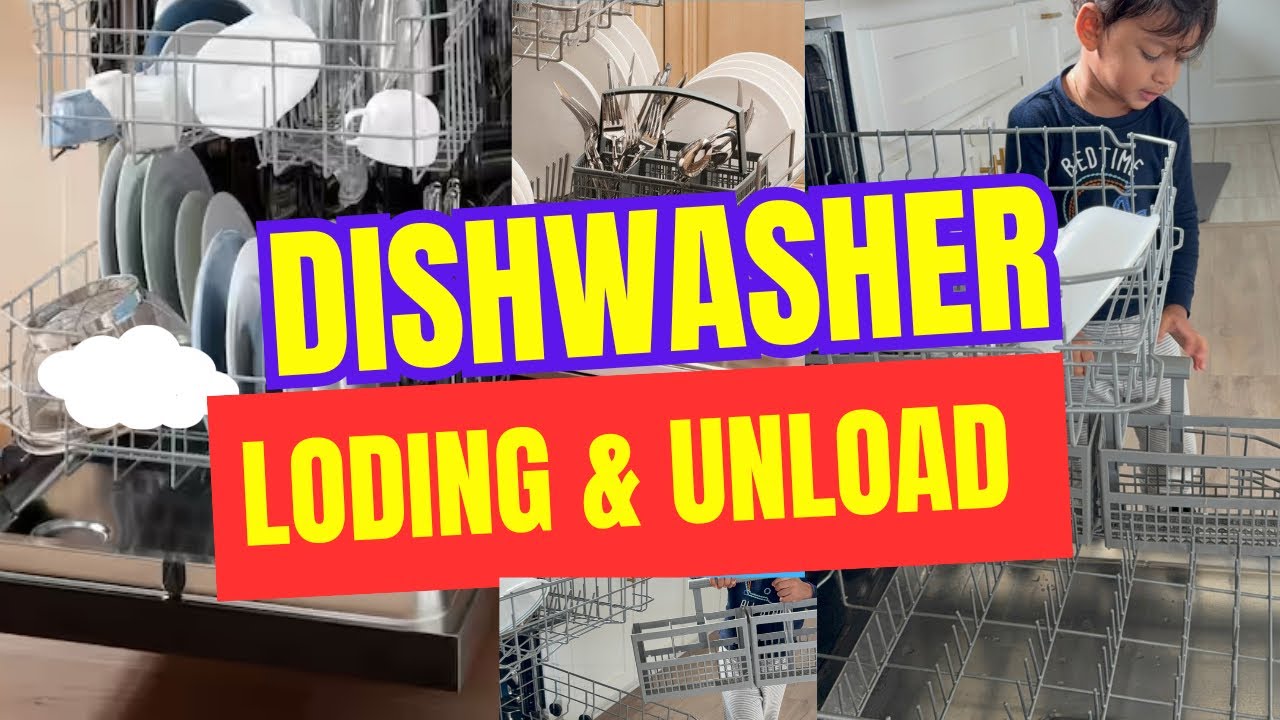 Dishwasher 😇 loading & unload toddler help 
