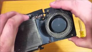 How to open GeForce nVidia GTX 760 - Come aprire la GTX 760