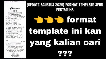 Aplikasi Android SPBU PERTAMINA Terbaru !!! UPDATE AGUSTUS 2025 Cetak Struk Nota !!!