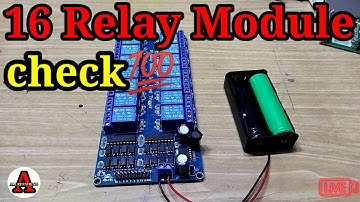 16 relay module check battery|how to test relay module in hindi | रिले को कैसे चेक करें