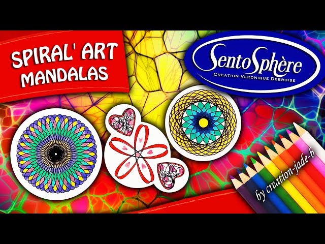 Sentosphère - 3920810 - Kit DIY Spirale - Mandal…