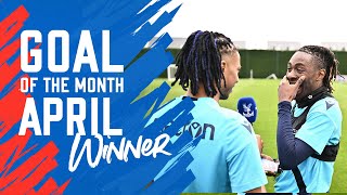 Michael Olise interviews goal of the month winner Ebere Eze