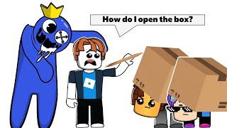 Bacon Plays Roblox Rainbow Friends