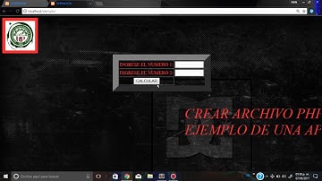 VIDEO EXPLICATIVO COMO CREAR UNA APLICACION PHP EN SUBLIME TEXT