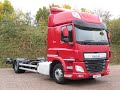 PM Commercials 2015 15 DAF CF 440 Spacecab Euro 6 18 Ton Drawbar Chassis Cab on Full YK15VFF