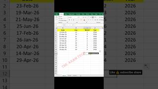 excel date to days months years formula #excelformula #exceltricks#shorts#excel#ytshorts#viral