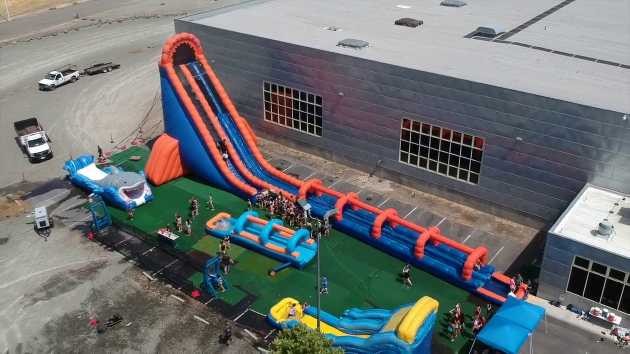 Slip, Slide, and Splash Inflatable Adventures