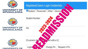 How to do a Re-admission at (UMP) University of Mpumalanga 2023