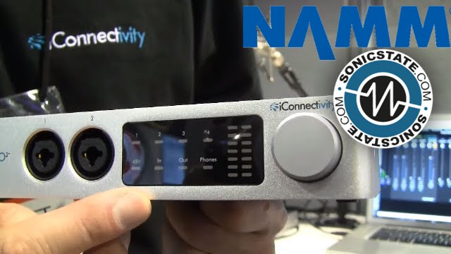 NAMM2016: iConnectivity iConnectAudio2+ Interface - YouTube
