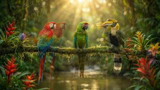 🐦 Beautiful Bird Sounds & Relaxing Piano Music 🌼 Peaceful Spring Garden Escape & Calming Music Med screenshot 5