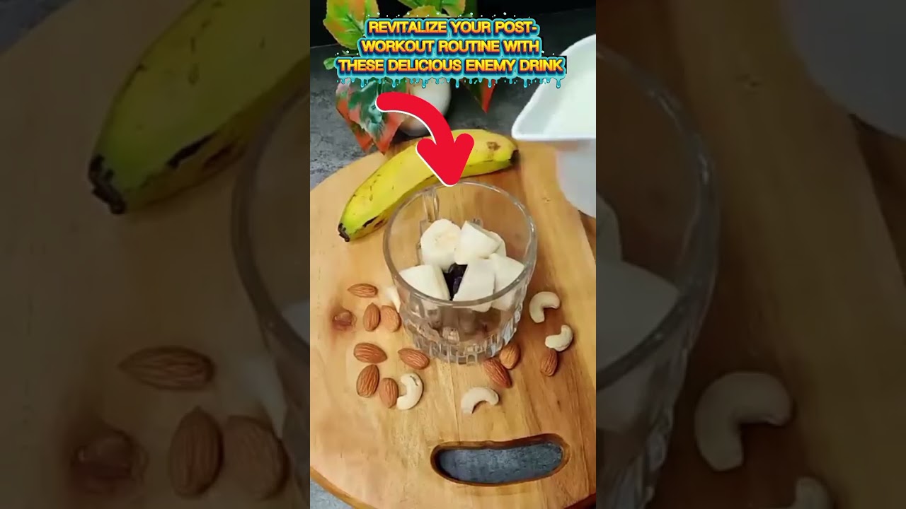 REVITALIZE YOUR POST-WORKOUT ROUTINE WITH THESE DELICIOUS ENEMY DRINK RECIPES! 